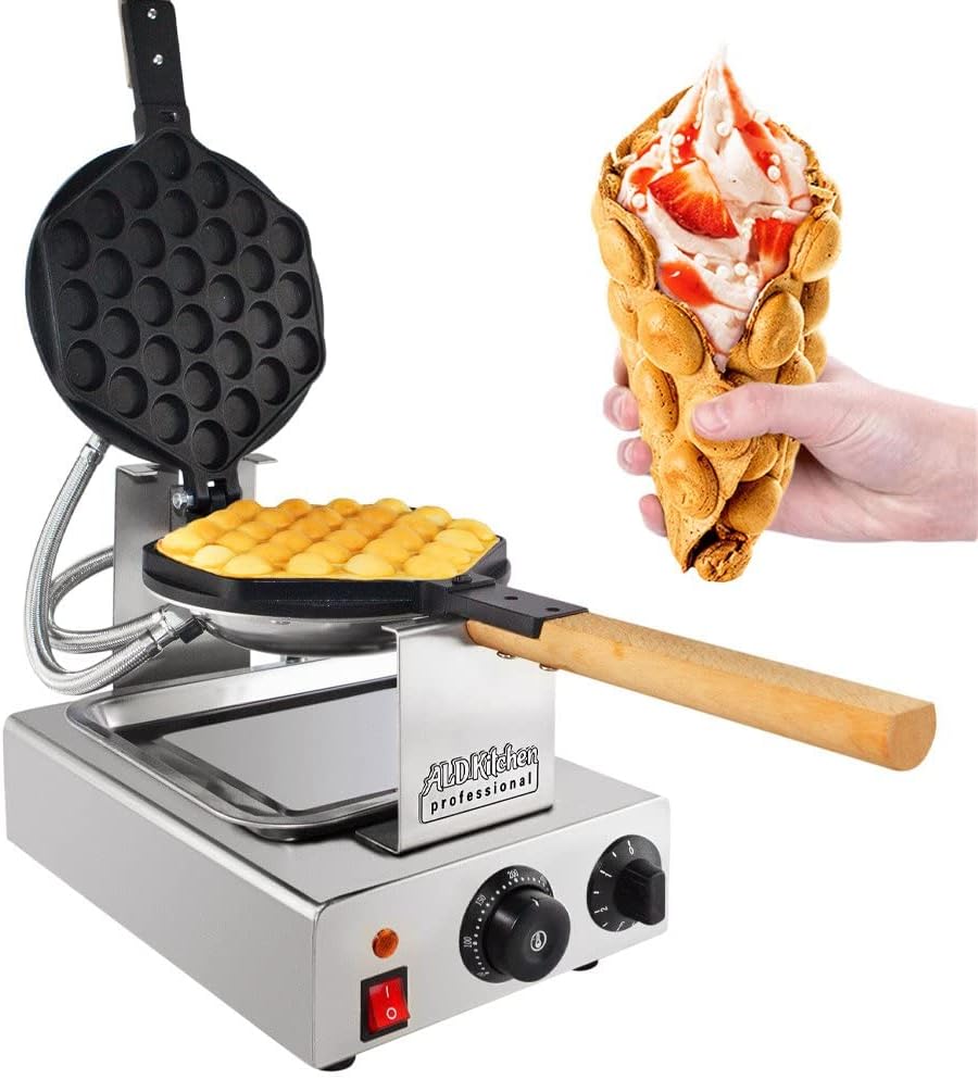 Best Hong Kong Bubble Egg Waffle Makers for Chinese Egg Puffs/Eggettes