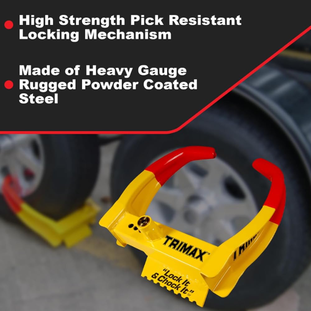 Amazon.co.jp: Trimax TCL65 Wheel Chock Lock [並行輸入品] : 車＆バイク