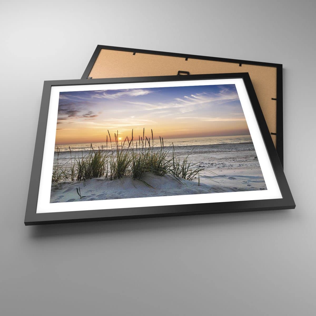ARTTOR Poster Cadre Noir 50x40 cm Affiche Paysages Maritime - 4201 - P2B