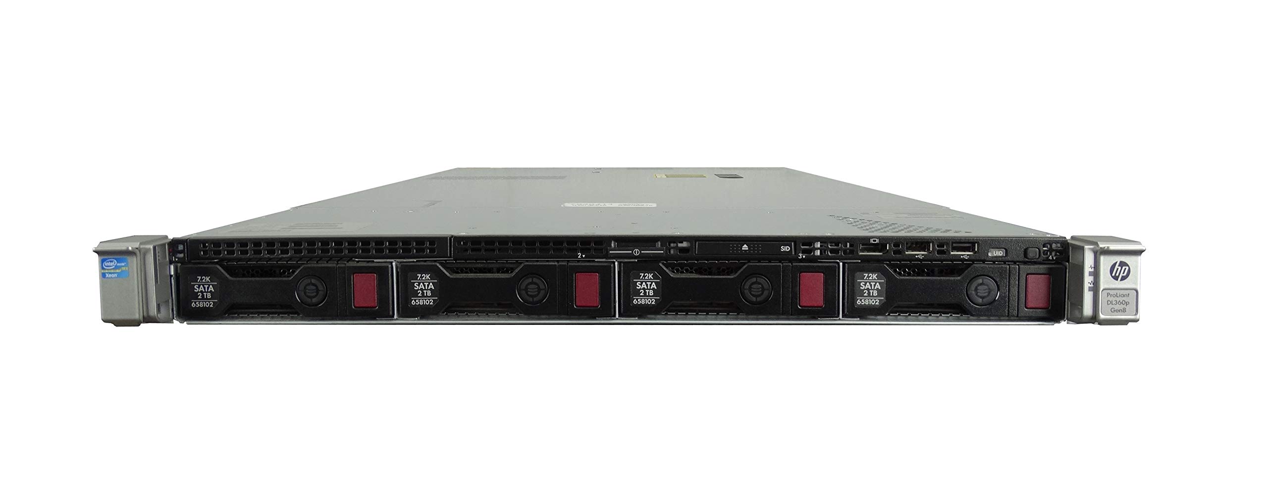 Photo 1 of Enterprise Proliant DL360p G8 Server | 2 x E5-2660v2-2.20GHz 10 Core | 32GB RAM | B120i | 4 x 3TB SATA (Renewed)