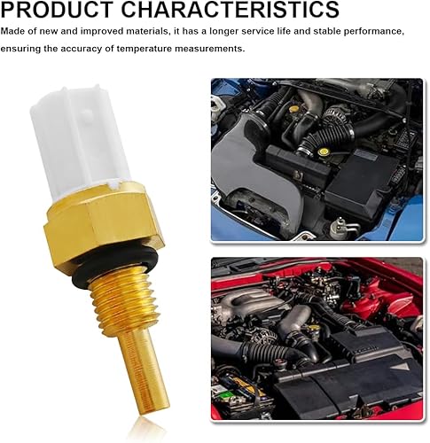 Miniatura 4 de Sensor de temperatura del refrigerante del motor, sensor de temperatura del agua, sensores de temperatura del refrigerante de reemplazo automático,