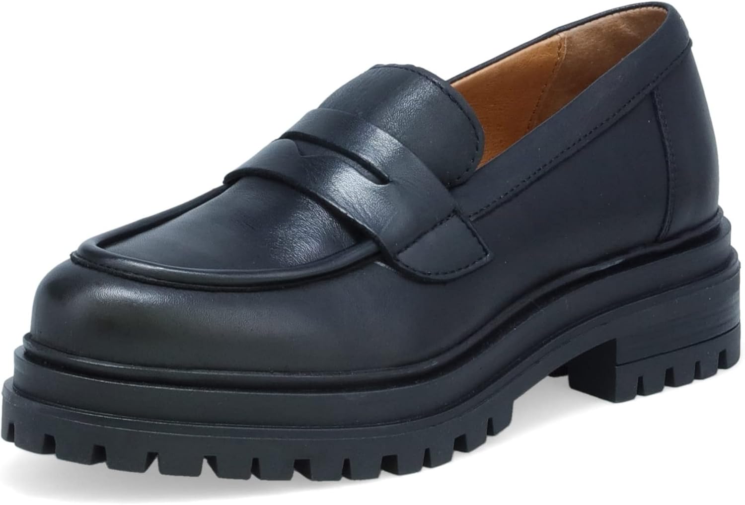 Miz Mooz Legend Women's Chunky Loafer Black