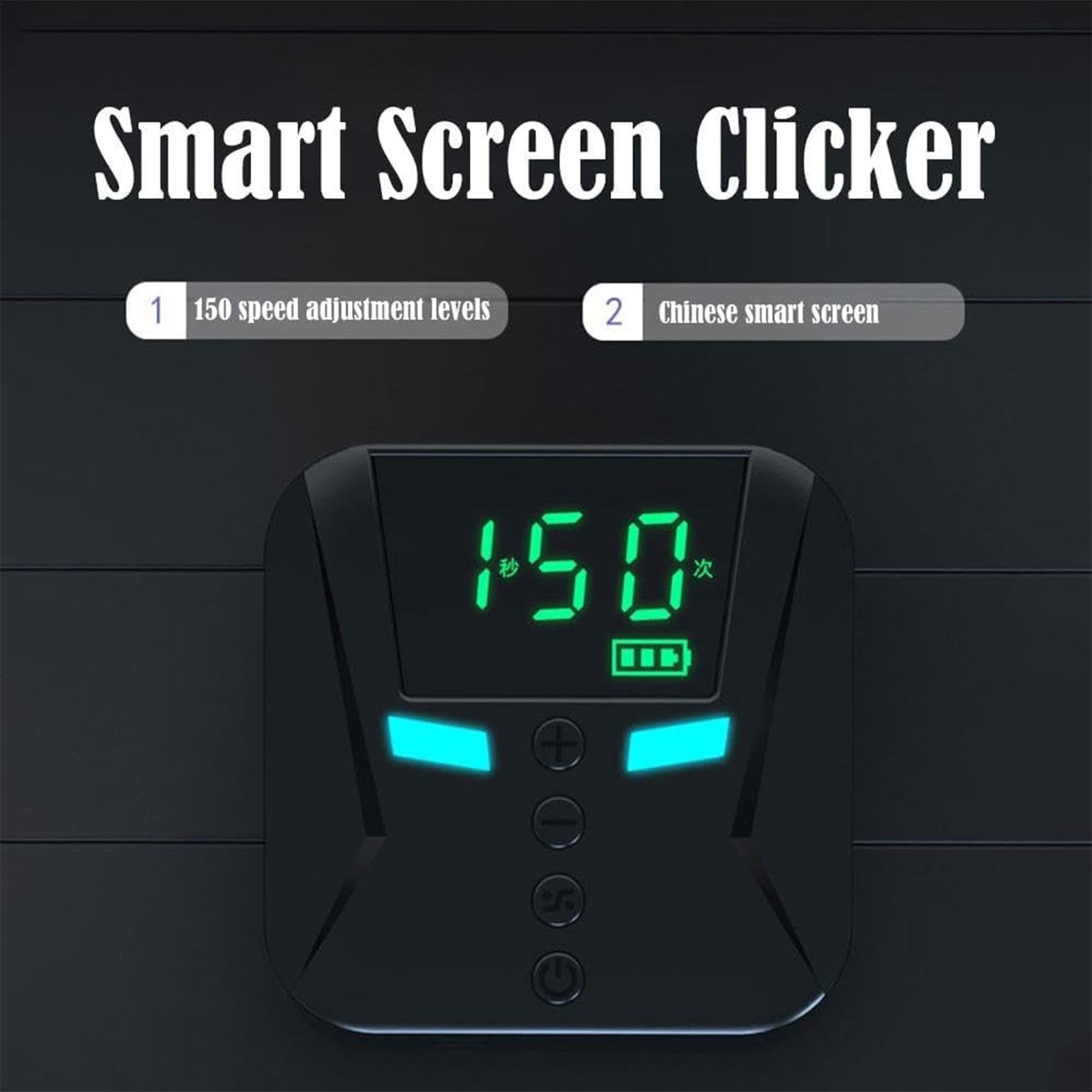 Clicker automático de Pantalla, simulación de Dedos para Tocar rápido y Continuo, Juego de transmisión en, Pantalla de Dedo simulada para Juegos, transmisión, Control Remoto