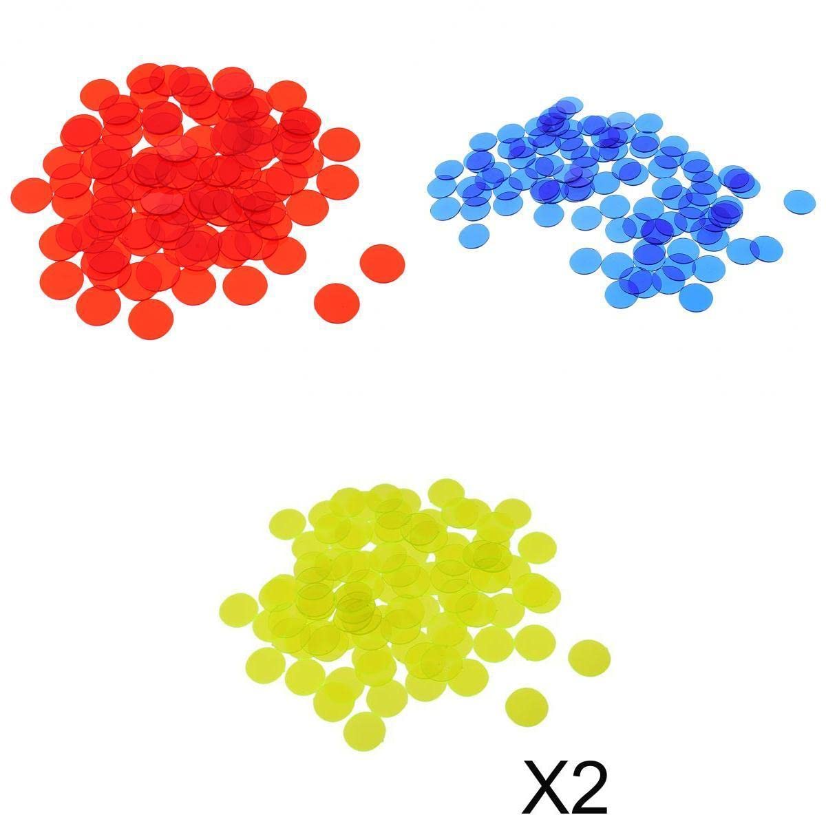 ATORSE Toy 400 Pieces Plastic Translucent Bingo Chip 3/4 Inch for Bingo Game Cards-Toys & Hobbies-Games-Board & Traditional Games-Contemporary Manufacture-image-32