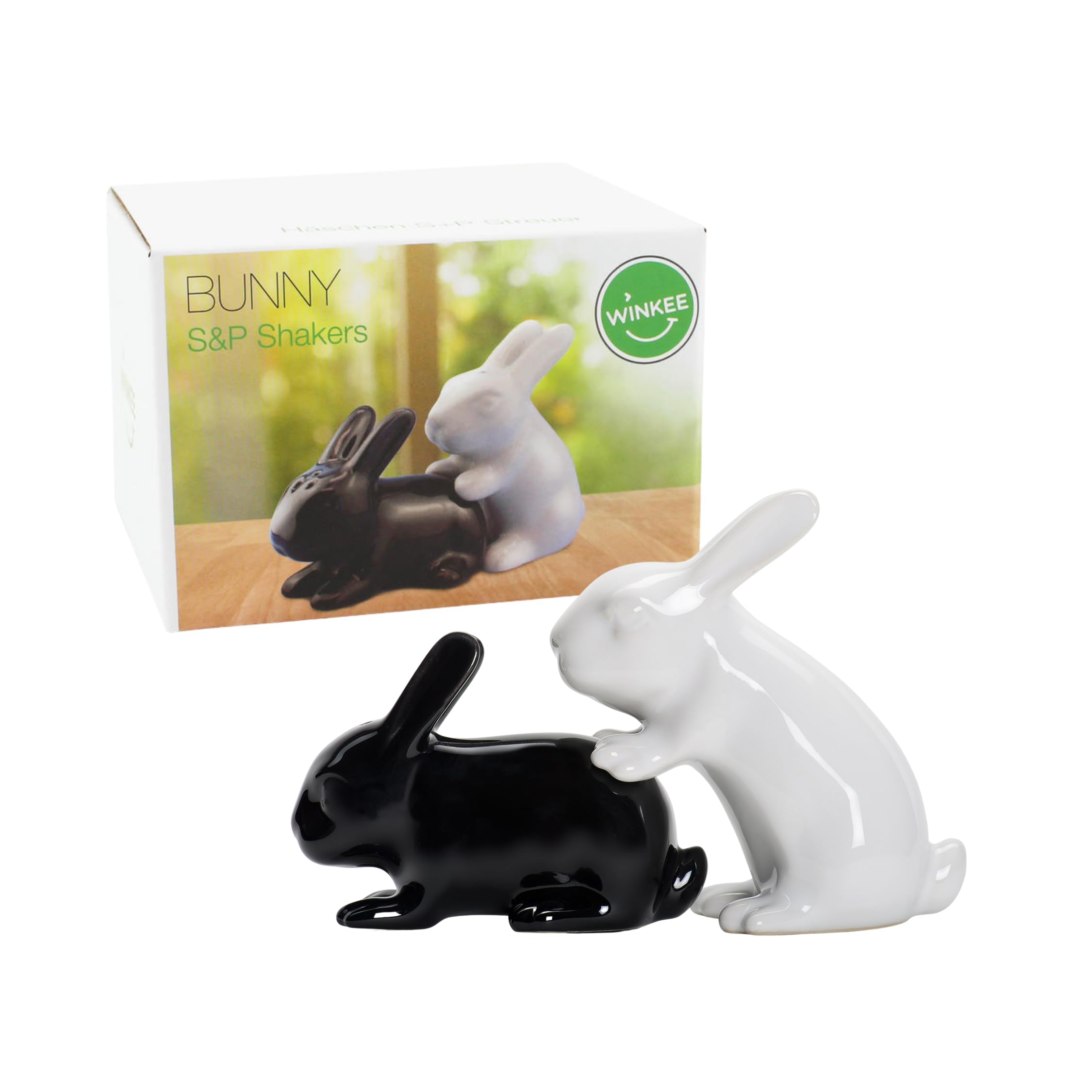 Amazon.com: Winkee - Bunny Salt & Pepper Shaker | The Sweet Spice