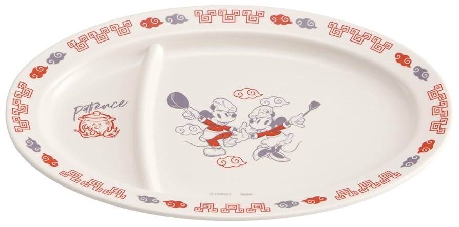ディズニーミッキー＆ミニーちゃん　中華皿フルセット Amazon｜スケーター(Skater) メラミン製 ギョウザ 餃子 皿 食器