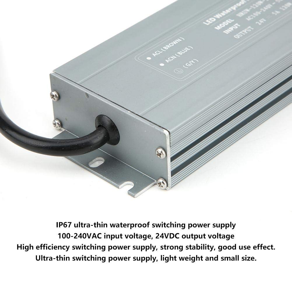 AC240V Per DC5/12/24V 15-720W LED Driver Alimentatore Supply - Foto 3