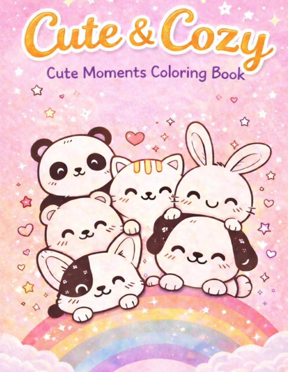 Cute & Cozy: Kawaii Coloring Book for Relaxation and Stress Relief