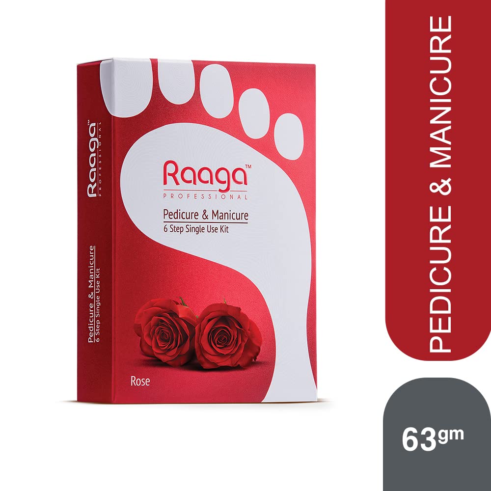 Raaga Professional Manicure Pedicure Rose 12 Sachets 63 g - Image 2 thumbnail