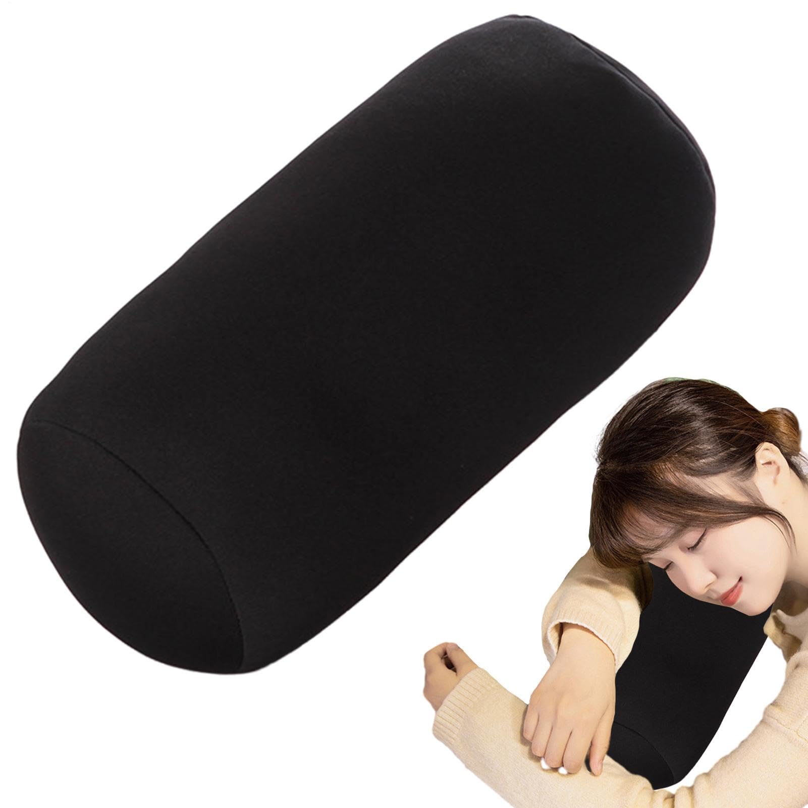 Cuscino Cilindrico Cervicale Con Microsfere - Morbido, Portatile Per Collo, Schiena, Gambe | Ideale Per Viaggi, Ufficio, Relax - Foto 9