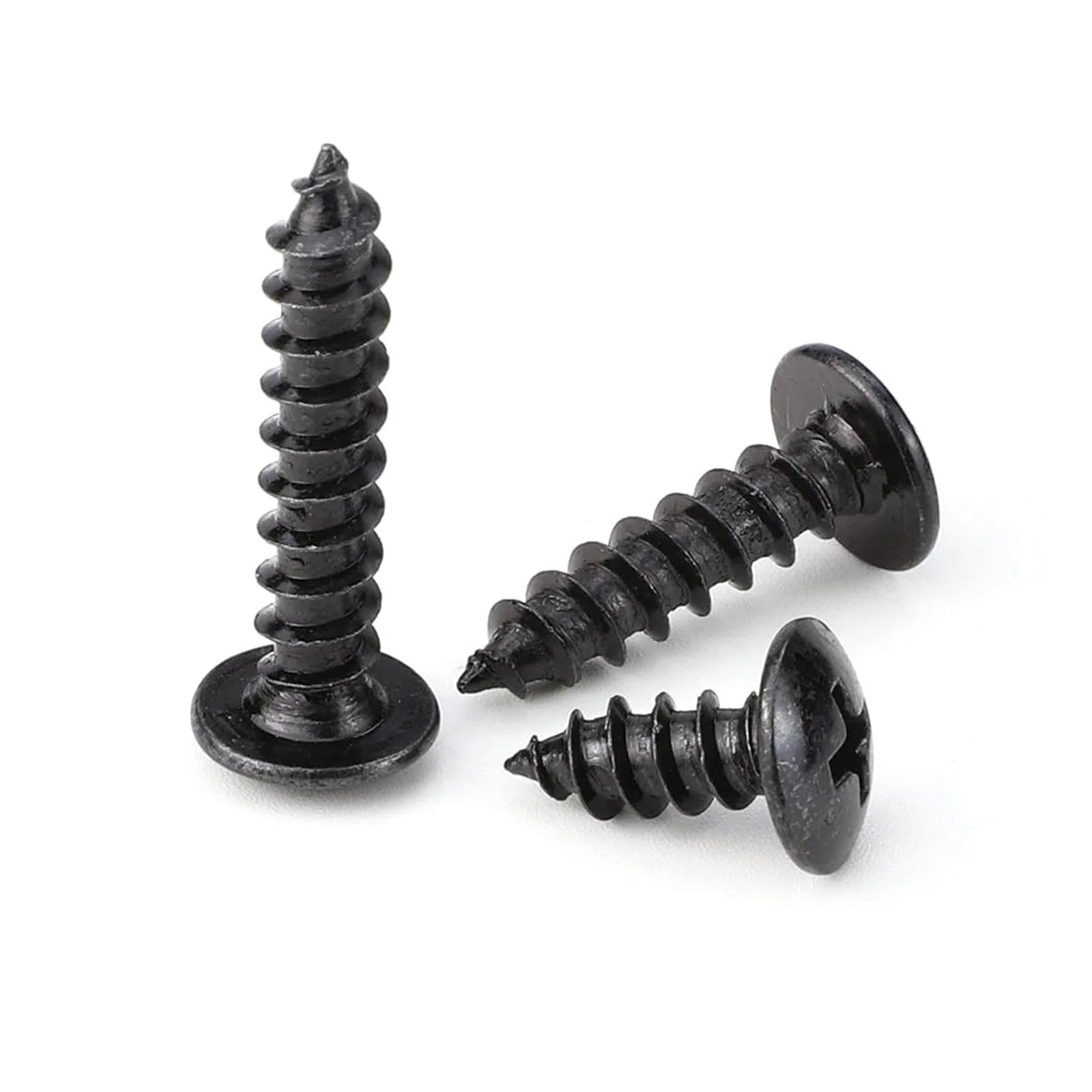 Tornillos autorroscantes Tornillos autorroscantes for Madera de Acero al Carbono con Cabeza de Hongo y Ranura en, M3/M3.5/M4/M5/M6, M5 x 20 mm, 20-50 Unidades(M4x25mm)