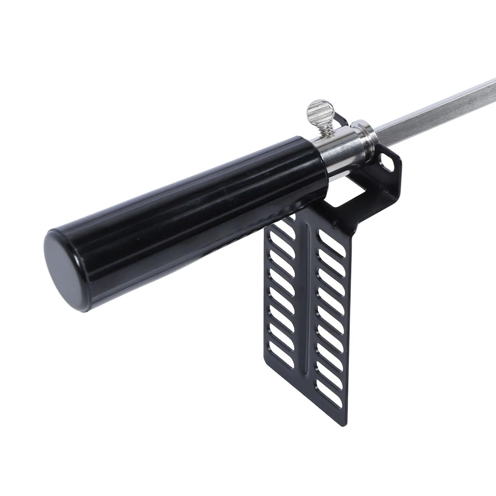 Generisch Set per arrostire, griglia rotante e griglie elettriche, con forchette per spiedini, supporti per arrostire perfettamente, set per barbecue in acciaio inox