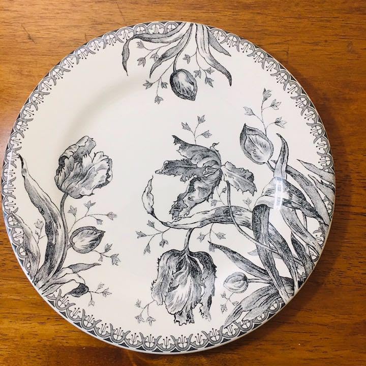 GIEN窯のプレート GIEN プレート RINCEAUX; B | Brocante Petite LULU