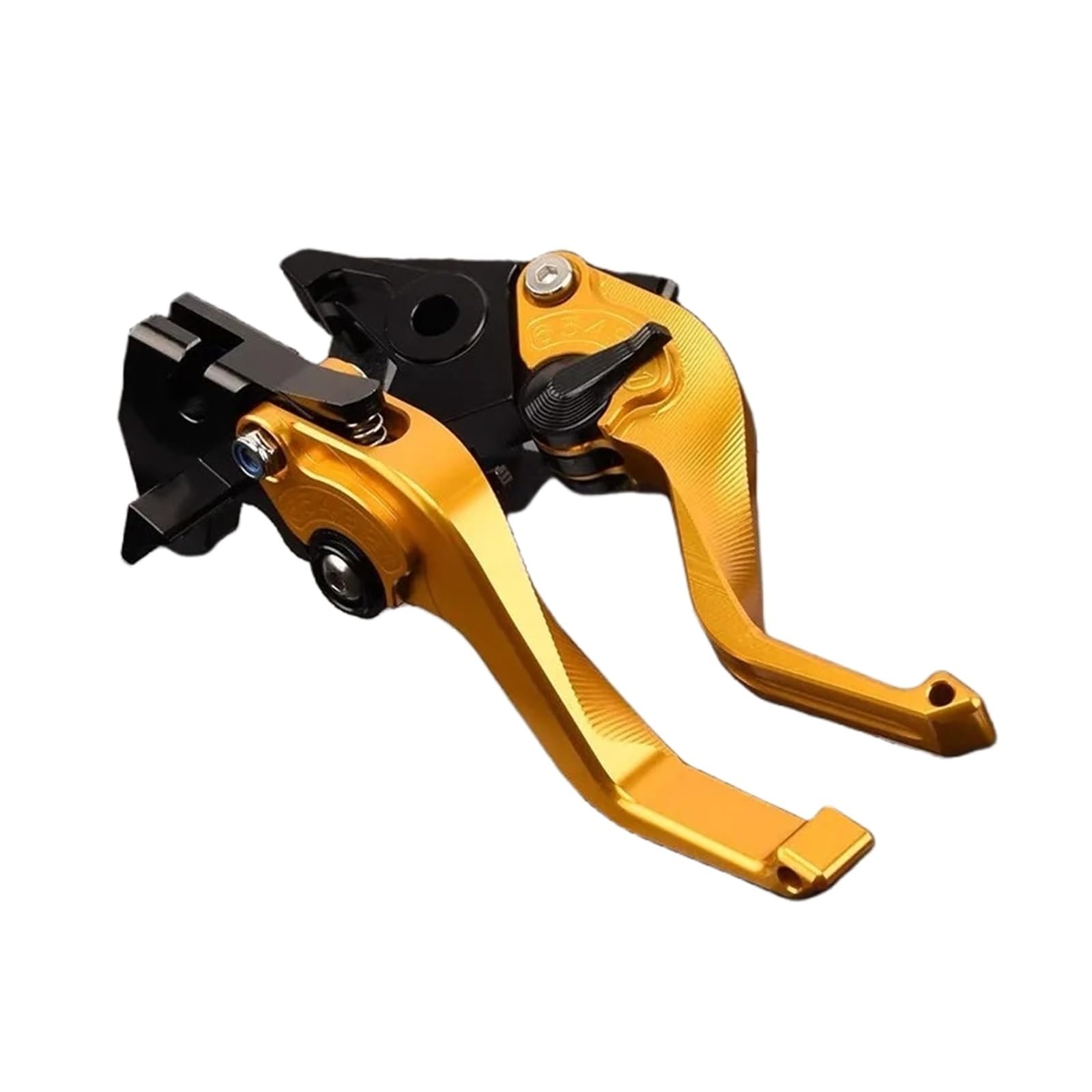 Alinng Gloden Clutch Brake Lever Handle For Cf&Moto 450Mt 800Mt 800Mtx 700Clx Heritage/Adventure Motorcycle Adjustable Short Brake Clutch Levers