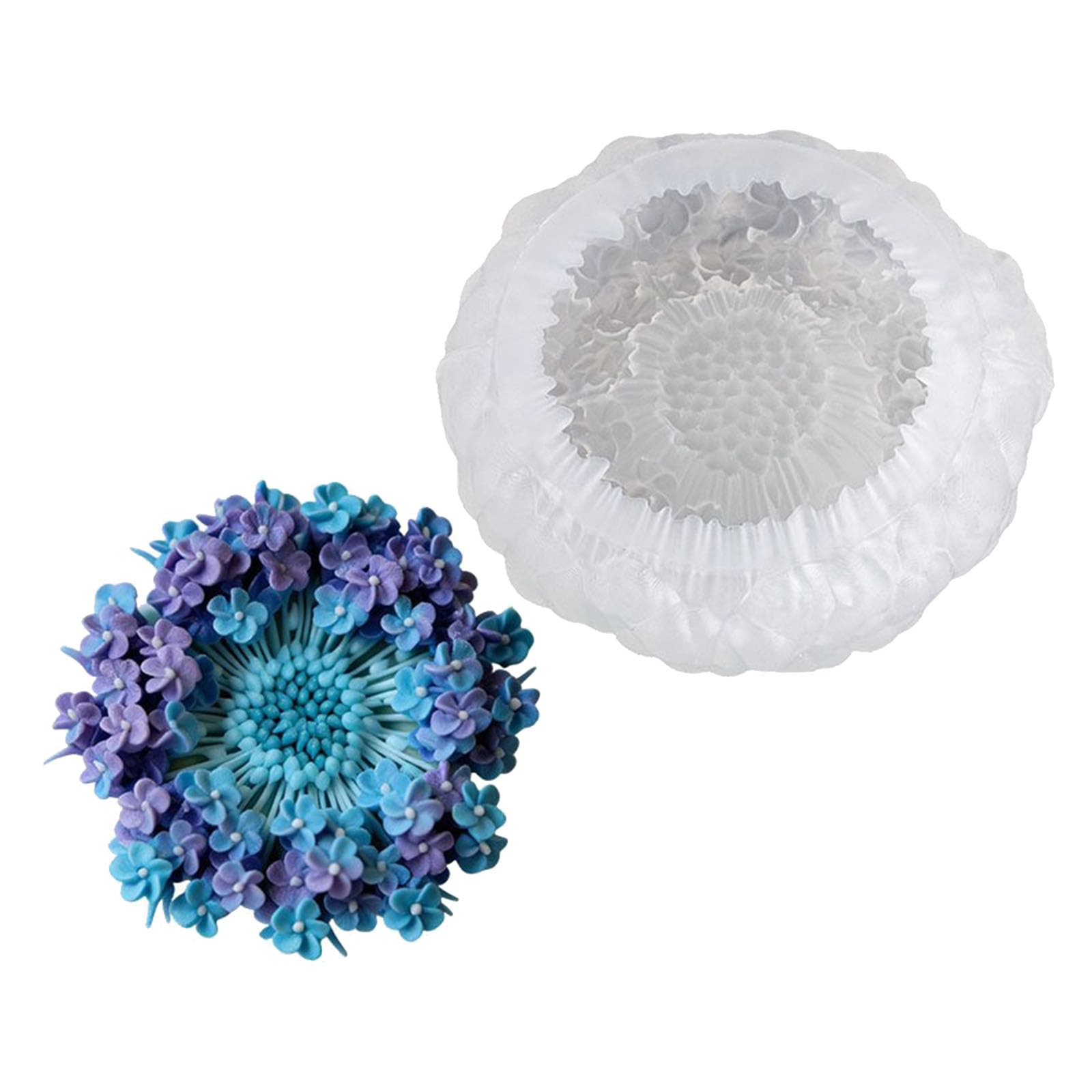 ZEPFJHE Sturdy Silicone for Crafting Beautiful Flower Soap and Fondant Art Creation Craft Supplies