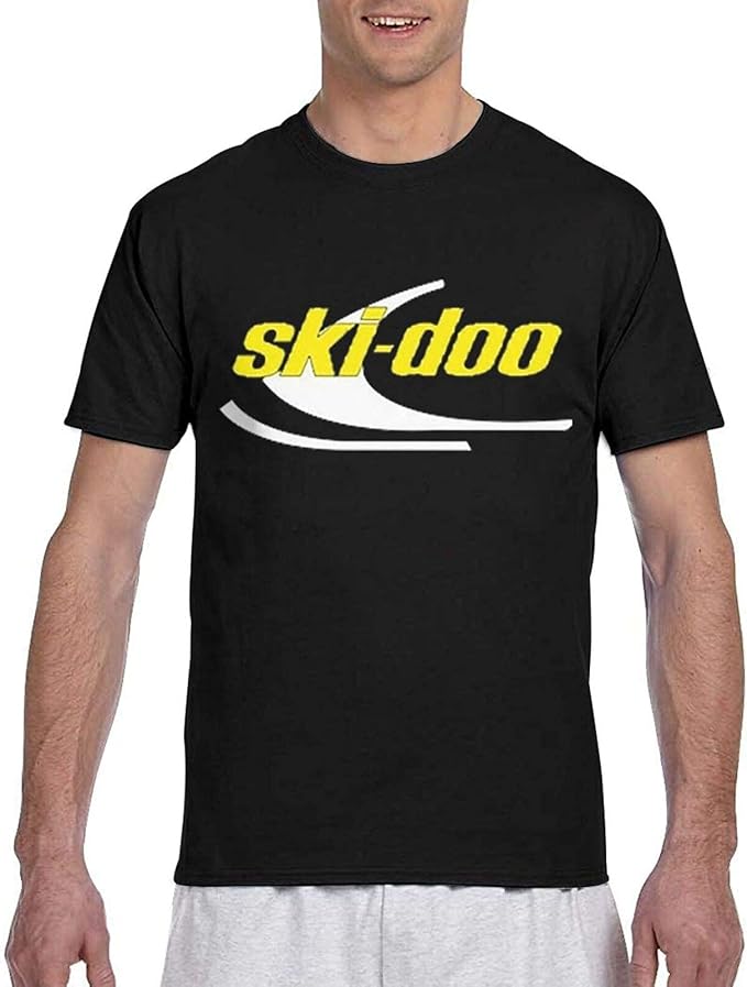 SkiDoo Fashion Men's Round Neck Comfortable Short Sleeve TShirt