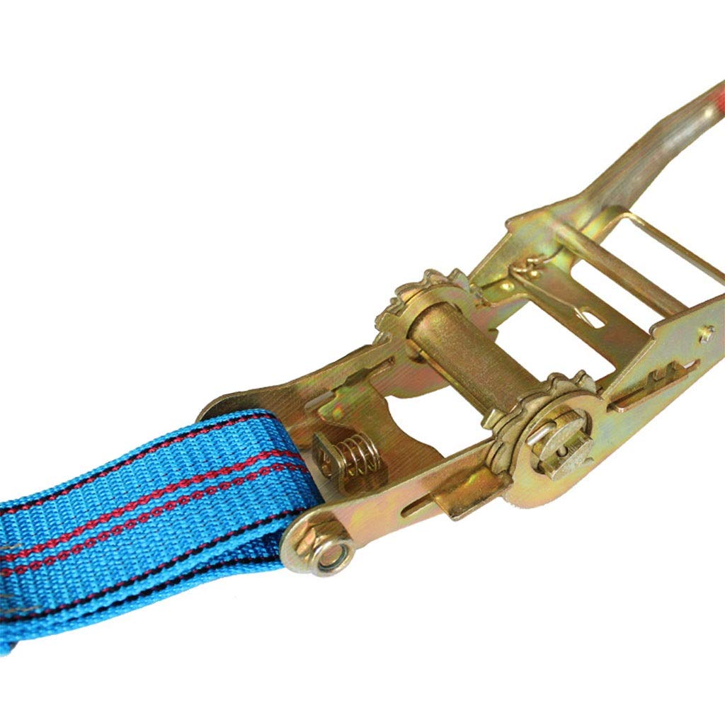 Ratschen-Zurrgurt, robuste Ratschen-Zurrgurte, Abspanngurte für schwere Beanspruchung, 2 Zoll, 10/ FT, 3-Tonnen-Zugkraft, Doppel-J-Haken, Ratschen-Zurrgurte, strapazierfähig, perfekt für Sel