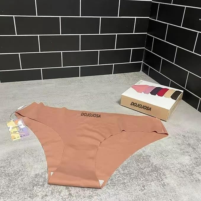 Girls Underwear Breathable Moisture-Wicking 6-14Y Panties Lightweight Soft Solid Color Briefs2