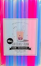 1046 Levarage 30 Pack Large Mouth Straw for Tapioca and Smoothies