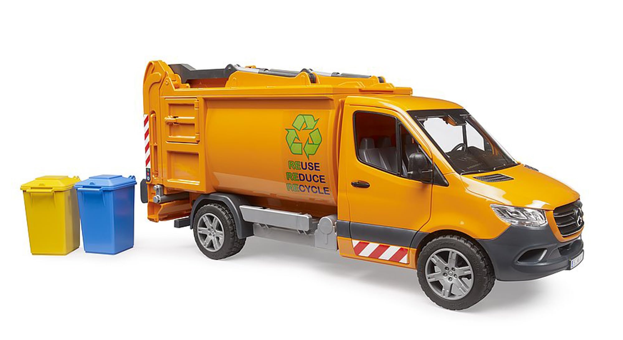 02682 MB Sprinter Garbage Service w Garbage cans