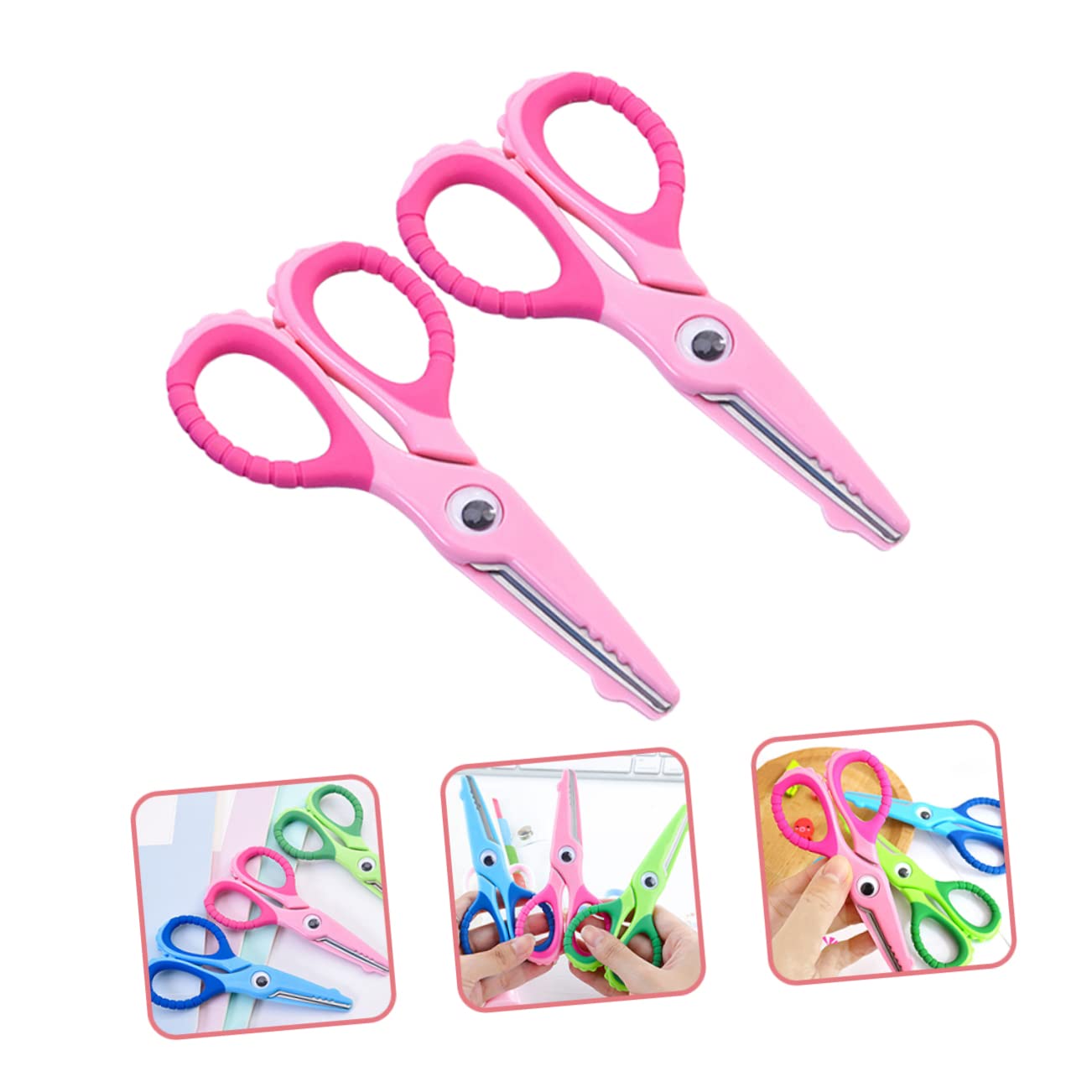STOBOK 6pezzi Per Ragazza Punta Arrotondata Per Lavori Scrapbooking Strumenti Leggeri e Facili Da Usare Per Scuola e Casa