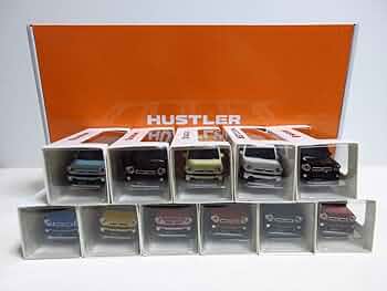 希少-非売品 SUZUKI HUSTLER ミニカーセット 11種フルセット 楽天市場】1/64PLUS スズキ ハスラー NEW COLOR スタンド