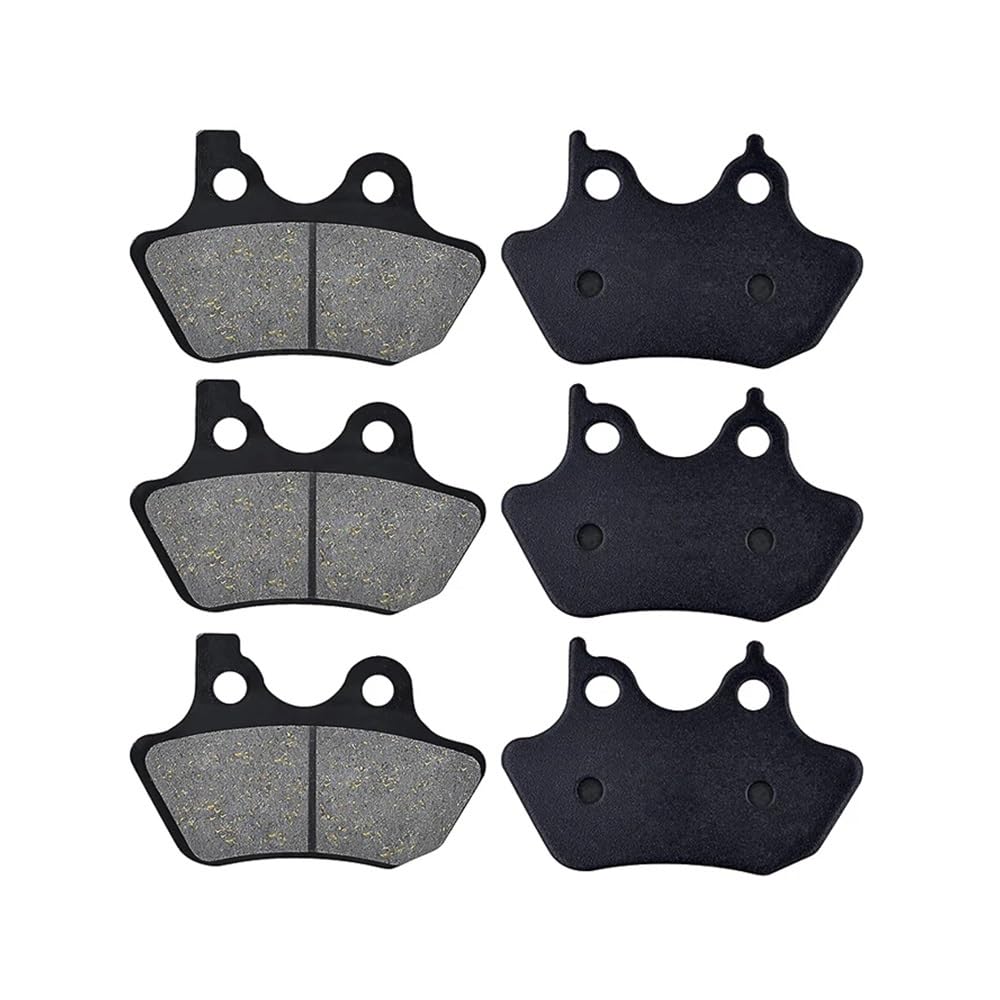 1 Paar Motorradbremsbeläge passen für vordere und hintere Bremszubehör(3 Pairs)