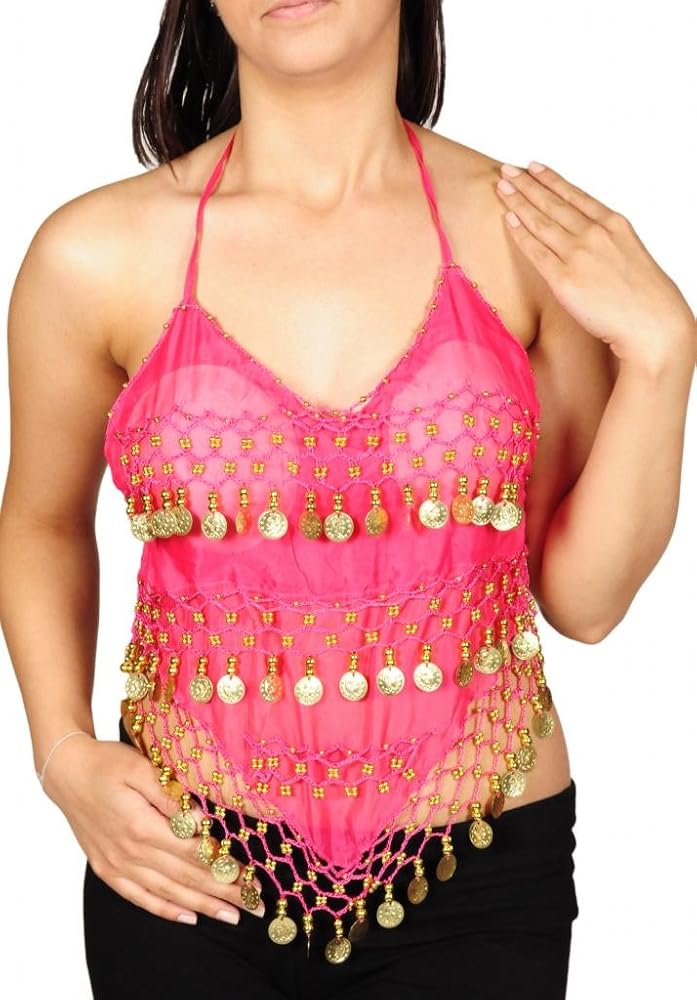 Belly dance halter top Clearance