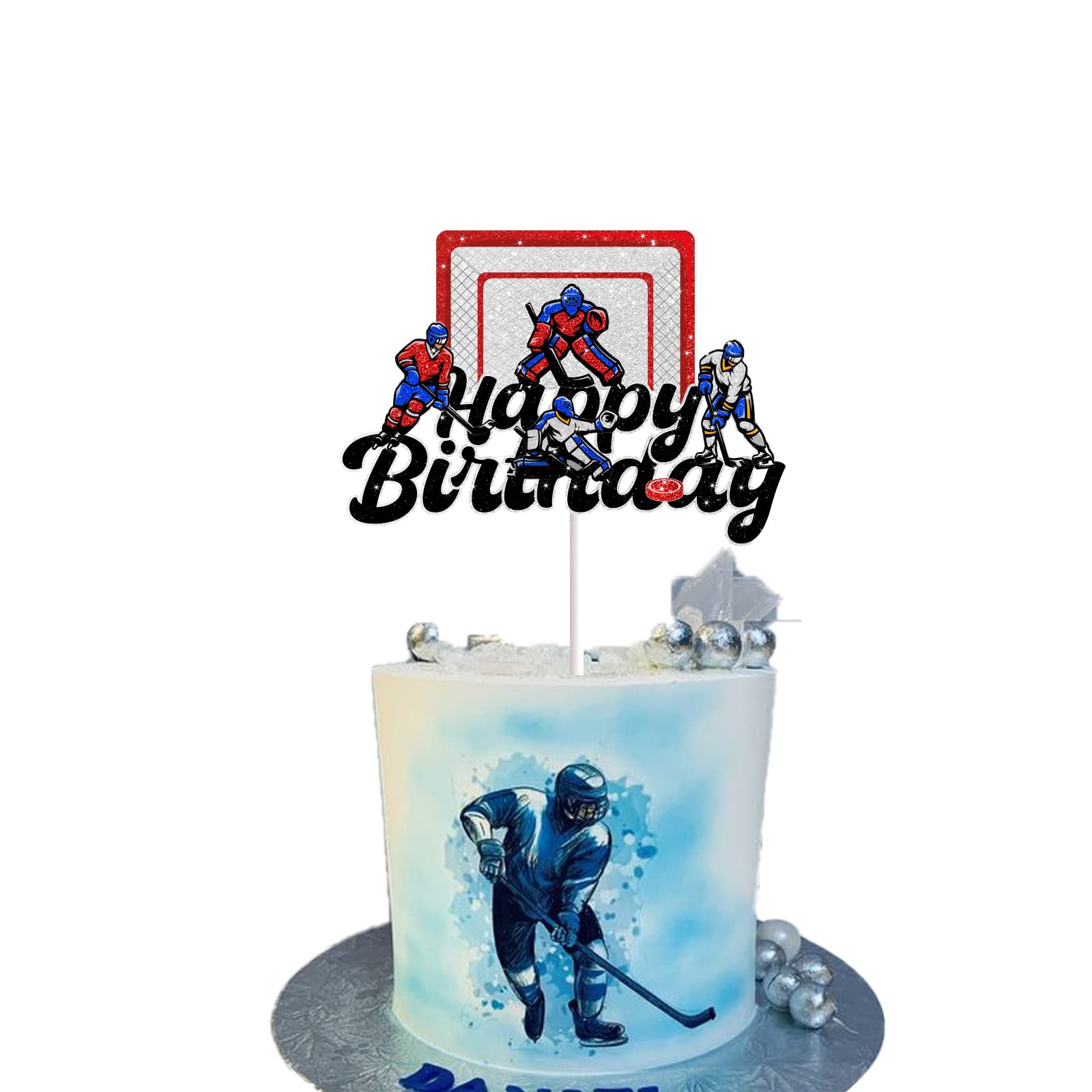 Blumomon 1 Pcs Décoration De Gâteau De Hockey Joueur De Hockey Thème De Gâteau De Hockey Joyeux Anniversaire Décoration De Gâteau Pour Garçons Et Filles Décoration De Gâteau d'Anniversaire Objets Blumomon 1 Pcs Décoration De Gâteau De Hockey Joueur De Hockey Thème De Gâteau De Hockey Joyeux Anniversaire Décoration De Gâteau Pour Garçons Et Filles Décoration De Gâteau d'Anniversaire Objets