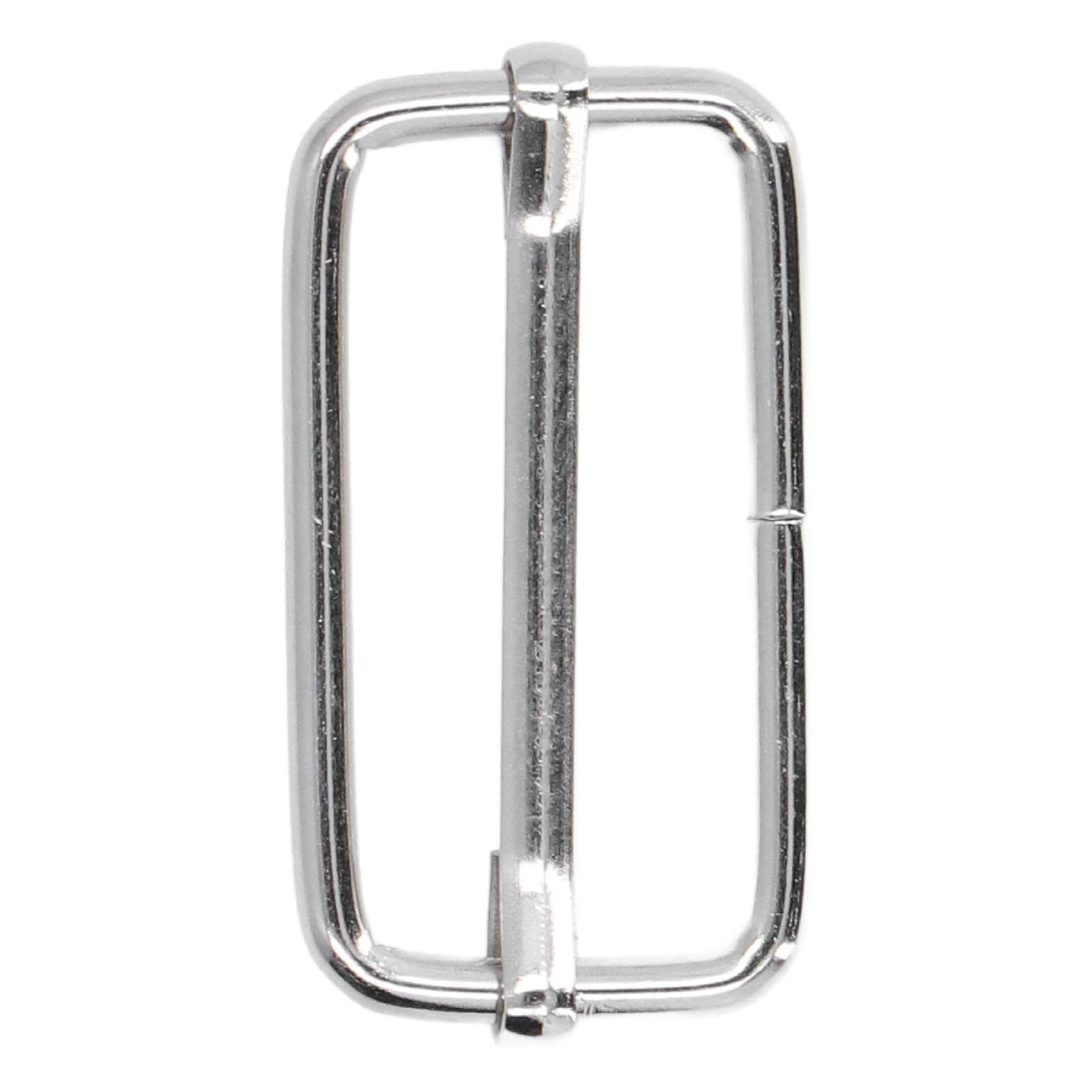 50 Pezzi Fibbia Scorrevole Regolabile in Metallo 2,8/3 mm Cinturini con Fibbia Rettangolare Cinturini Hardware Sostituire Fibbie di Ferro per Abbigliamento Borsa Fai da Te(3x32x15mm)