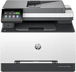 HP Color Laserjet Pro MFP 3301sdw Impressora a laser colorida sem fio, scanner, copiadora, melhor para escritório (499Q3F)