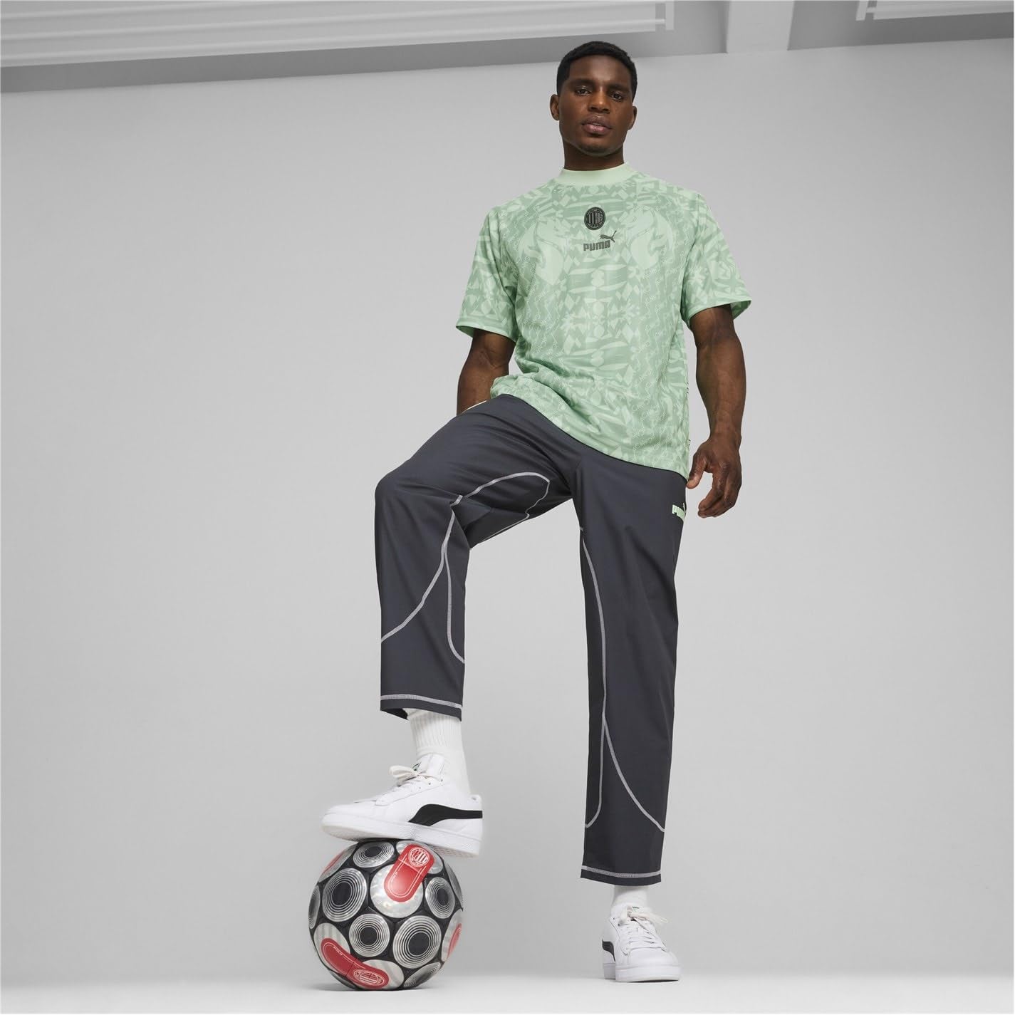 PUMA Camiseta para hombre del AC Milan Statement 2024 2025 para adultos