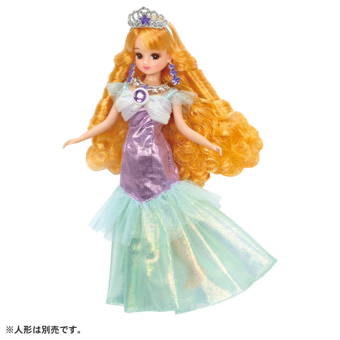 みい　リカちゃんサイズ　マーメイドライン　ドールドレス4点セット　2着分 Amazon.co.jp: リカちゃん ドレス LW-16 マーメイドリゾート : おもちゃ