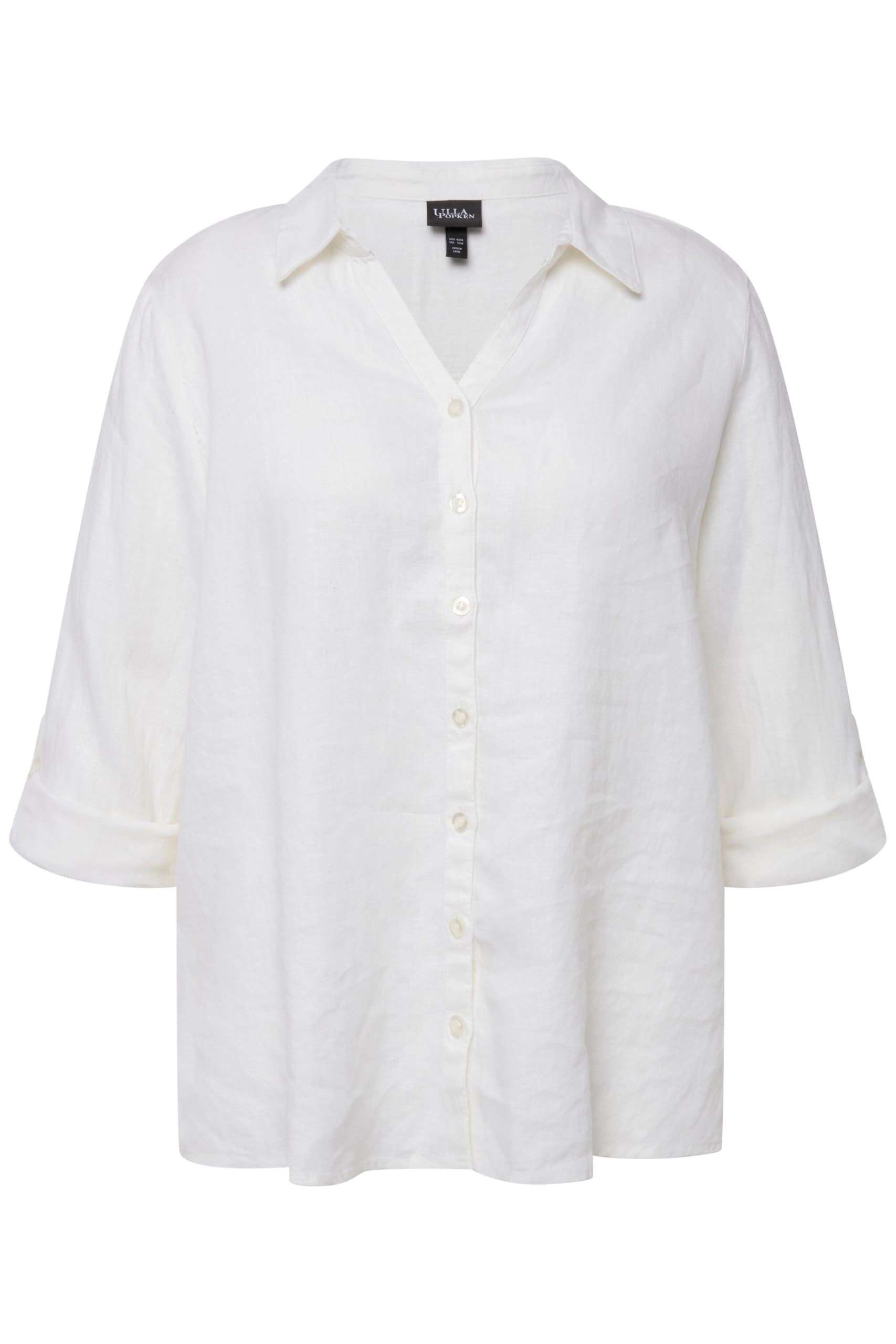 Ulla Popken Mujer Blusa Camisera