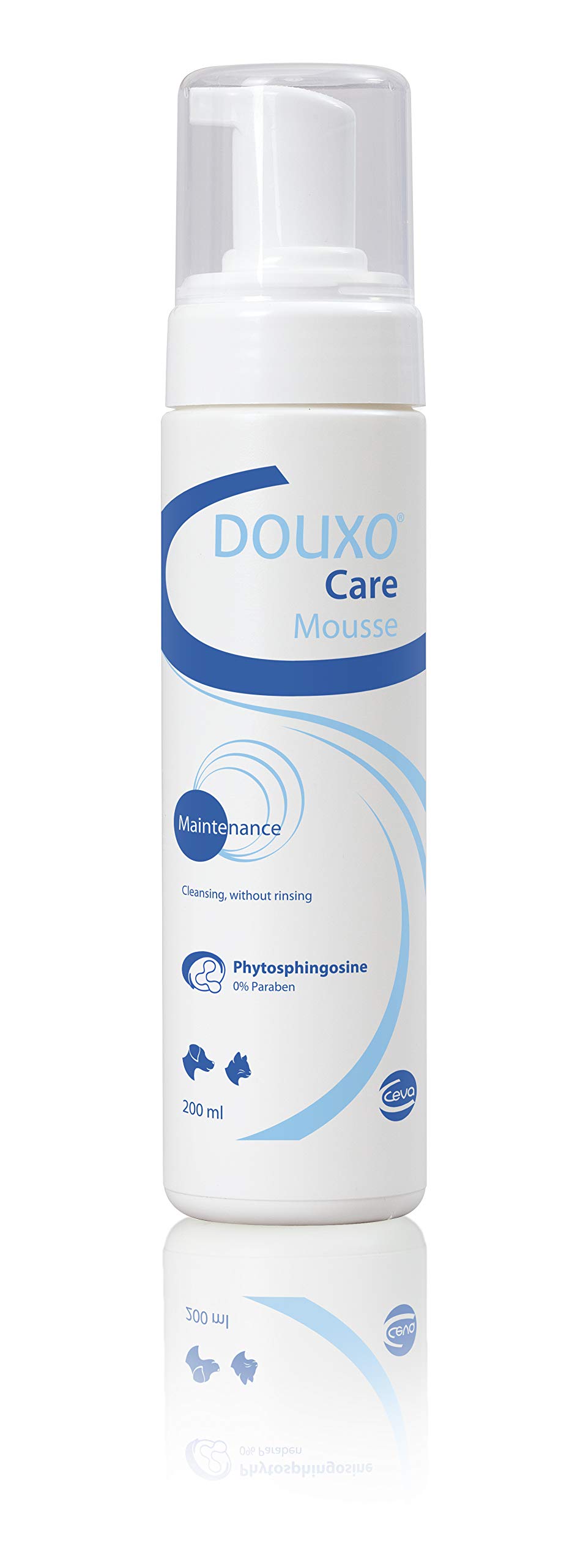 DouxoCare Mousse, gentle cleansing dry shampoo 200ml
