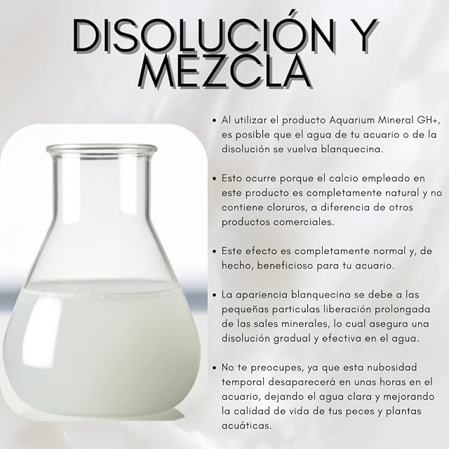 Foto 4 de 5 de Aquarium Mineral GH+, Sales de remineralización para Acuario y Gambario 400 Gramos