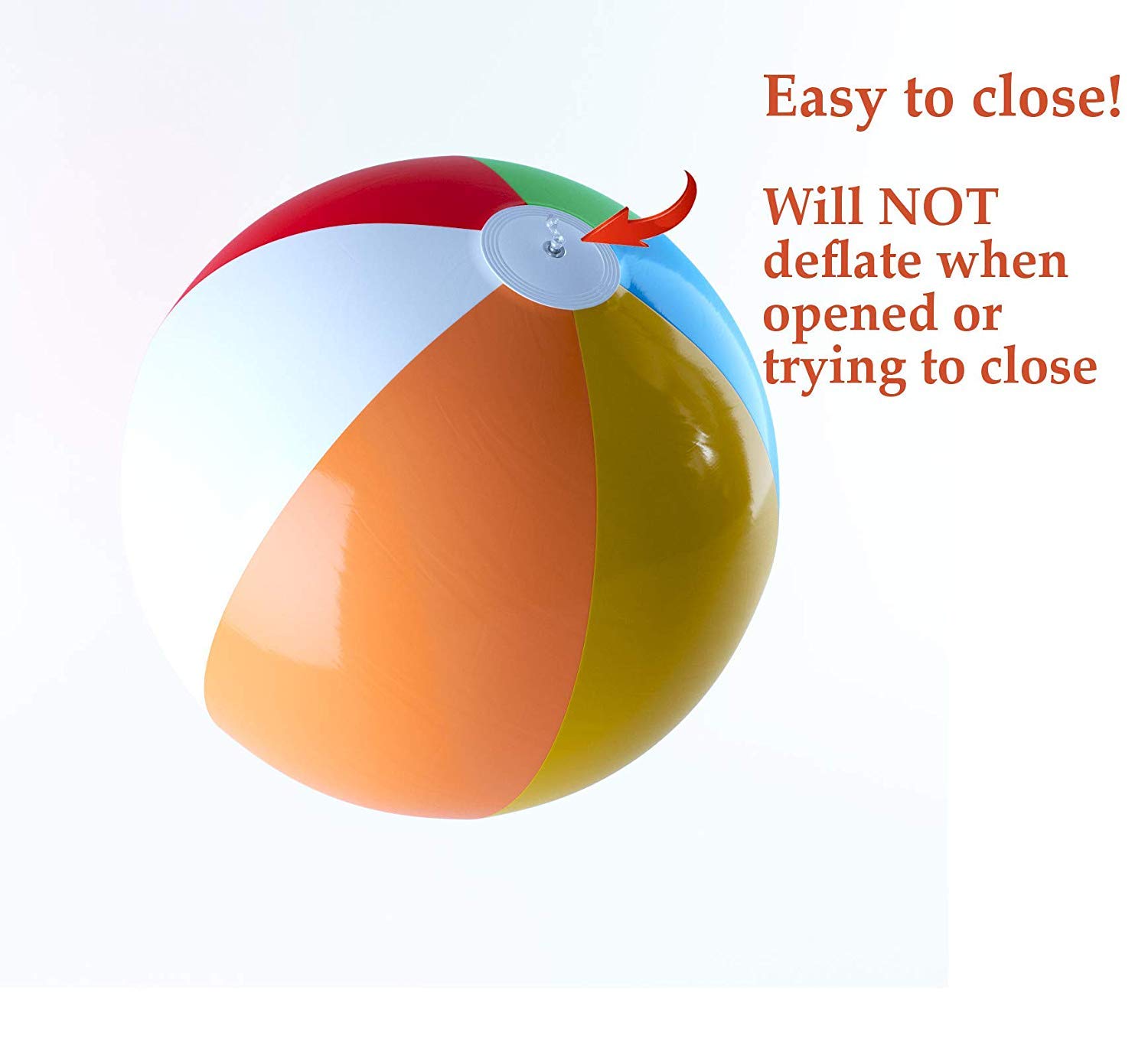 Buy Top Race Inflatable Large Beach Balls 24 inch Pool Ball Beach