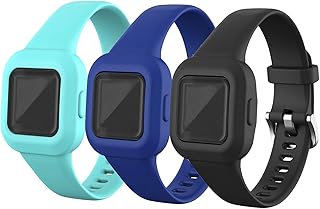 TenCloud for Garmin vivofit JR.3 Tracker Replacement Soft Adjustable Silicone Bands Fit Wrist 5.1in~6.9in [Ages 6+]