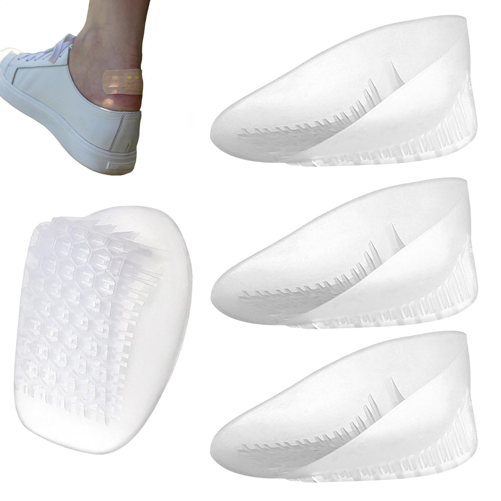 Fersenkissen | Schuheinlagen mit U-förmiger Fußstütze, wiederverwendbare | selbstklebende Gel-Pads zur Reduzierung der Ermüdung der Ferse, Frauen, Krankenschwestern, B