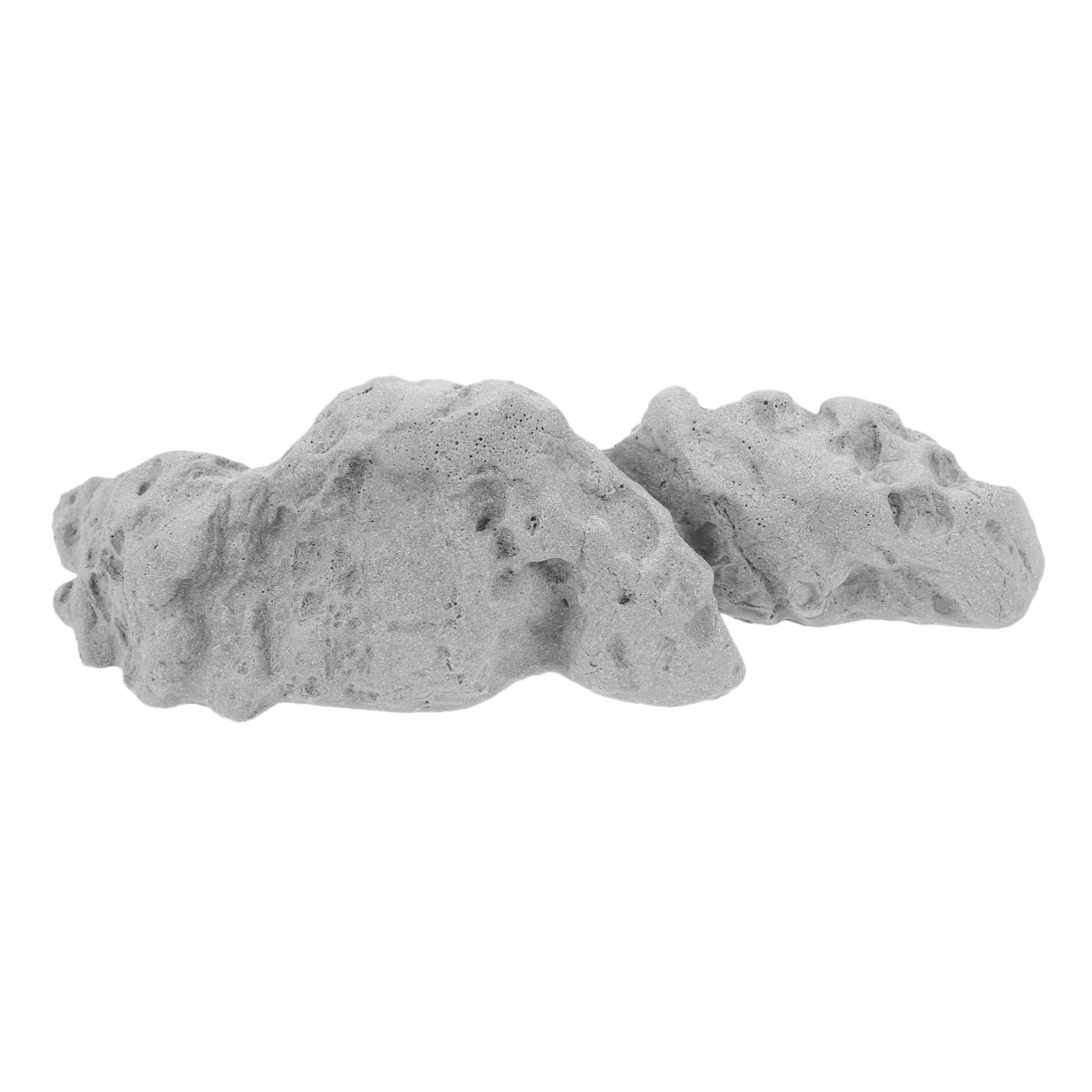 ULTECHNOVO 2stücke Mini Rockery Stein Dekoration Für Aquarien Naturstein Ornament Für Fischbecken Und -landschaftsdesign Und Leicht Für Garten Und Teichgestaltung