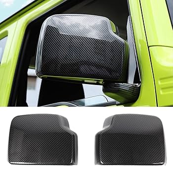 ※※カーミ@※※ Amazon | YOCTM ドアミラーカバー スズキ ジムニー JB64 JB74