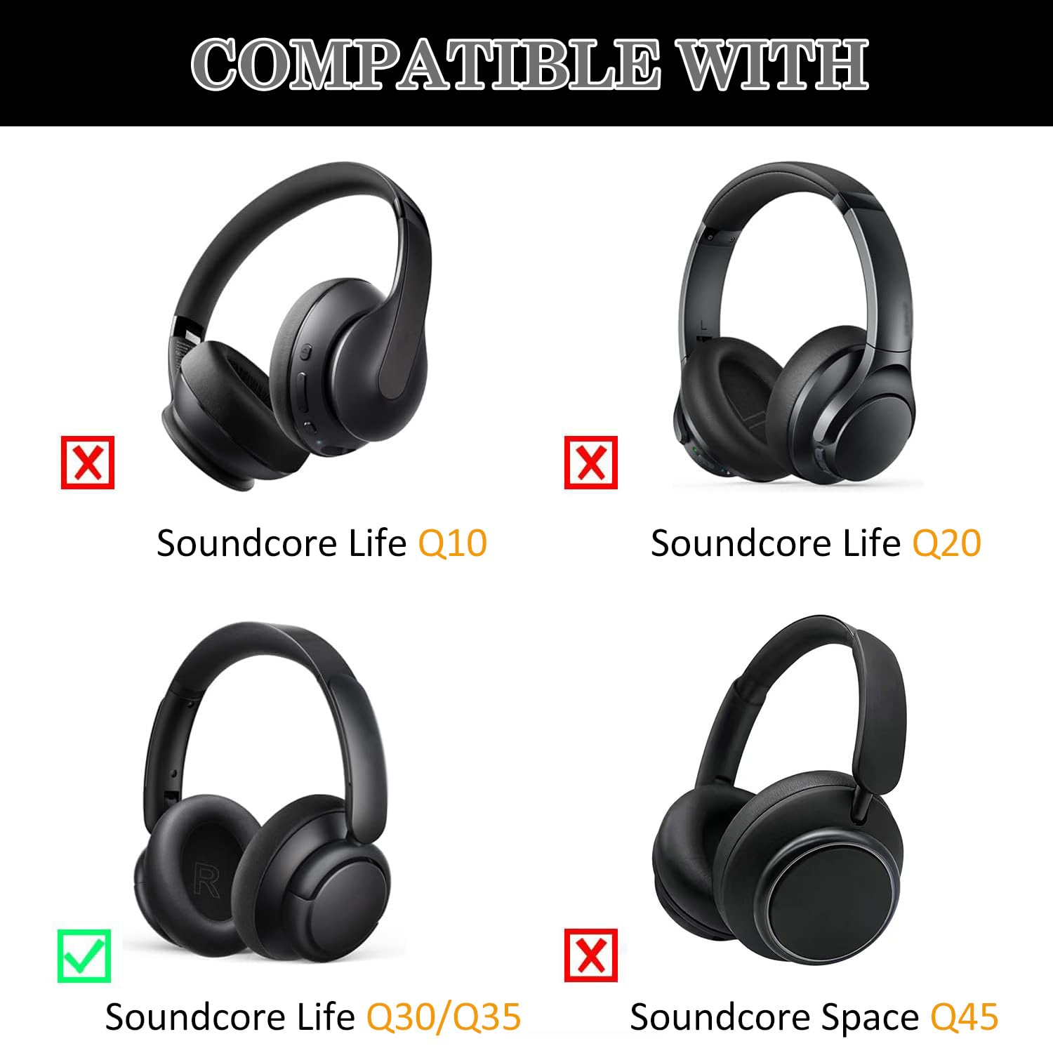 Auriculares con cancelación de ruido activo híbrido Soundcore by Anker