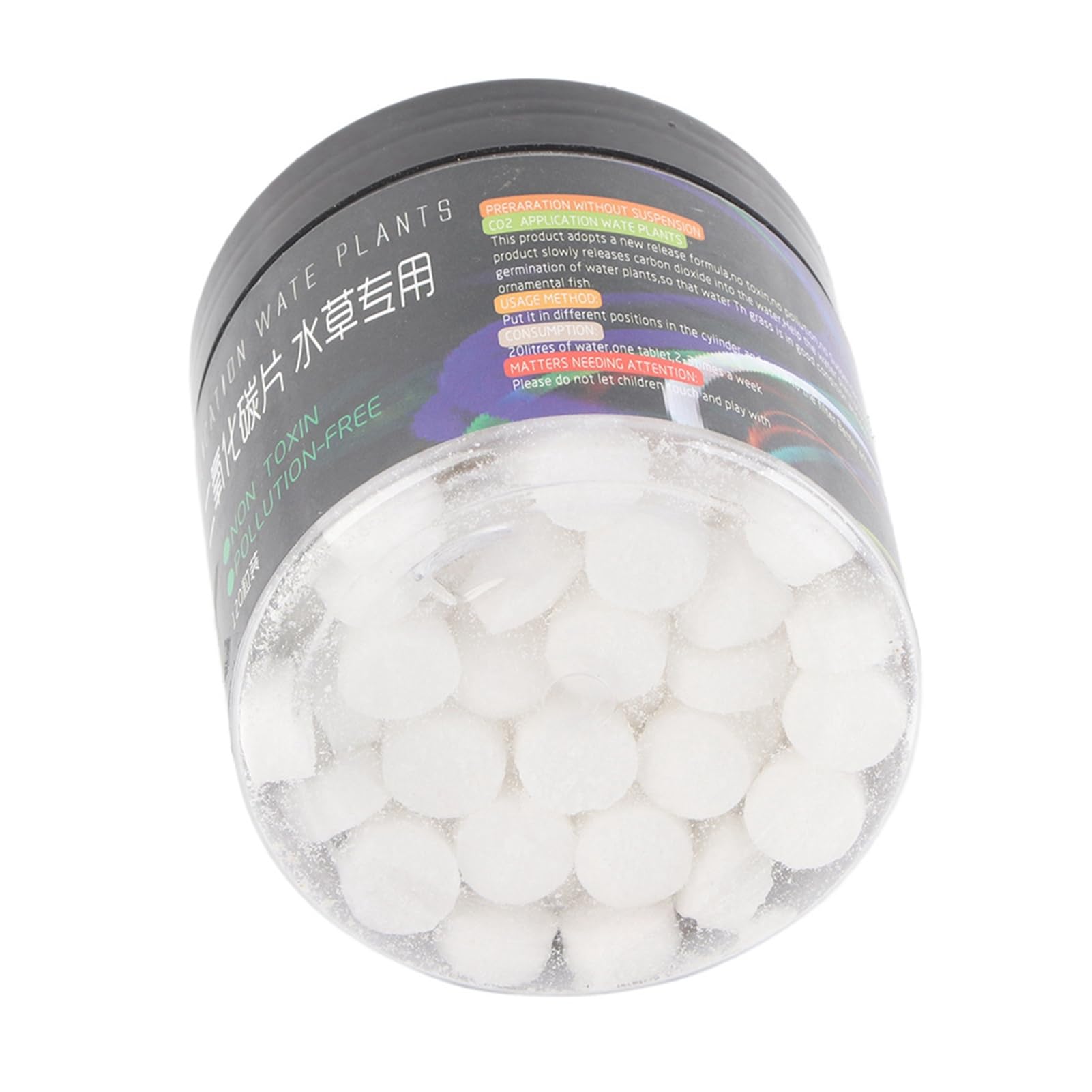 Cryfokt Co2 Tablets for Aquarium Plants, 120 Tablets, Provides Easy and Convenient Way to Add Co2 for Your Planted Tanks, Fish Tank Diffuser and Water Plant Grass Enhancer