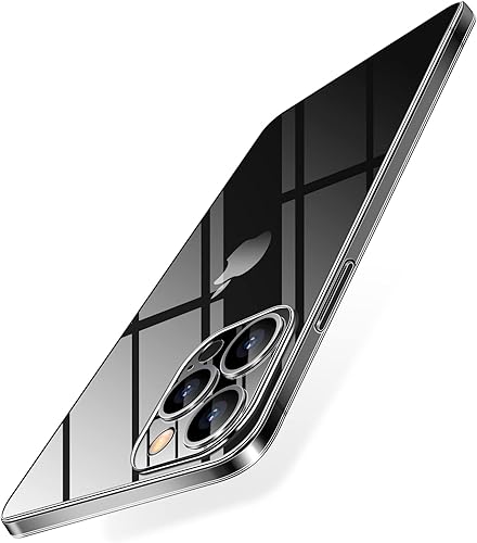 Dataroad - Funda delgada para iPhone 15 Pro, 0.008 in (0.008 in) delgada como papel, funda ligera translúcida con acabado mate, protección trasera