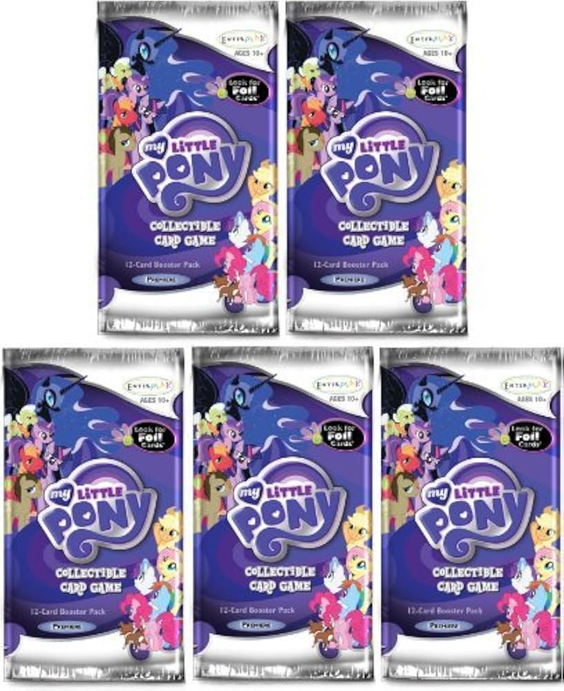 Amazon.com: My Little Pony Enterplay Collectible Card Game Lot of