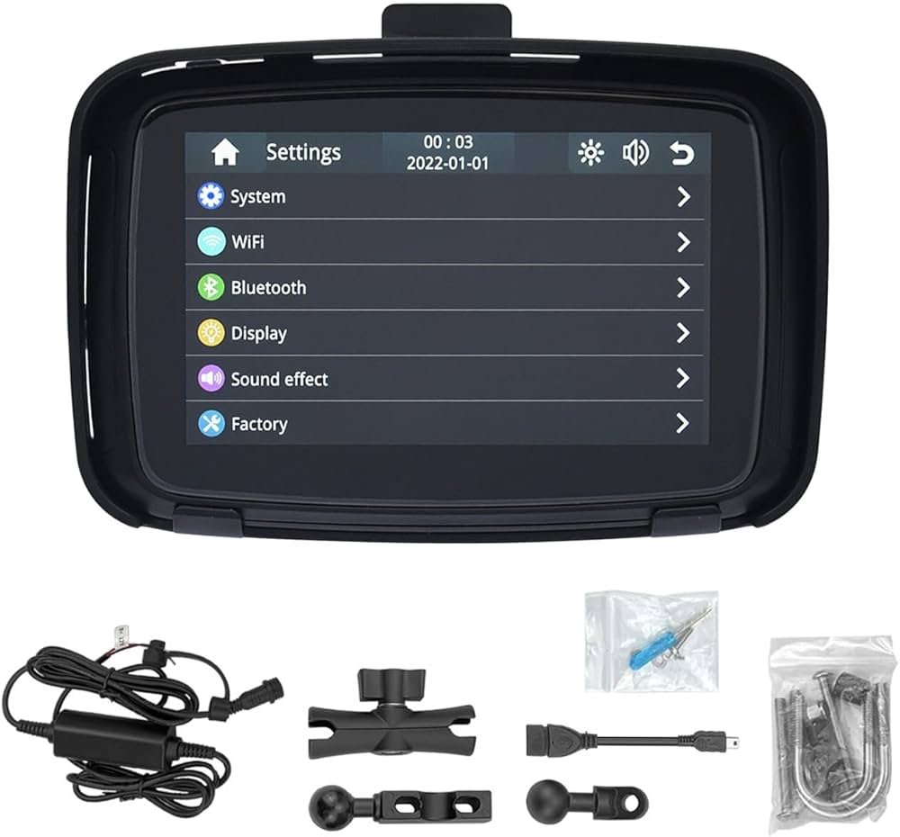 Amazon.co.jp: バイクナビゲーター/5 インチ HD/防水/衛星ナビ