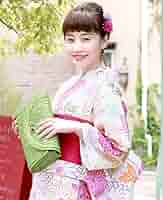 【新品】できあがりプレタ浴衣　身丈163cm 浴衣 3点セット（浴衣/半幅帯/下駄） ブルー 水色 辻が花調 花