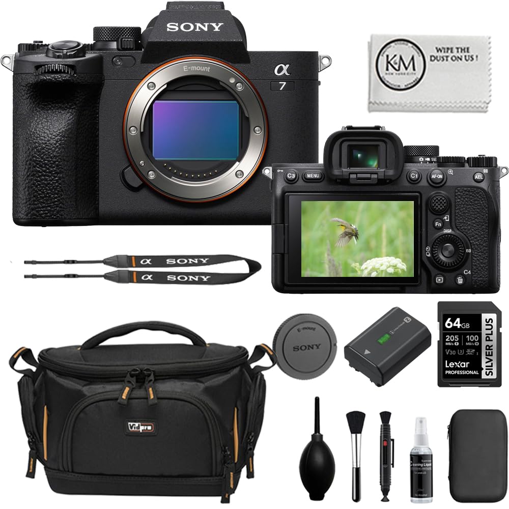 Amazon.com : Sony a7 IV Full-Frame Mirrorless Camera + 64GB Memory