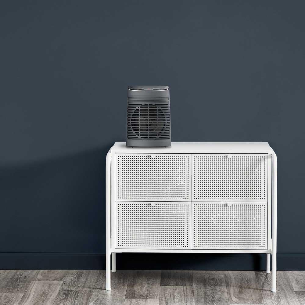 ROWENTA Instant Comfort Aqua, Termoventilatore, 2 Livelli di Potenza, Modalità Eco a1200W, Modalità Turbo a 2400W, SO6511