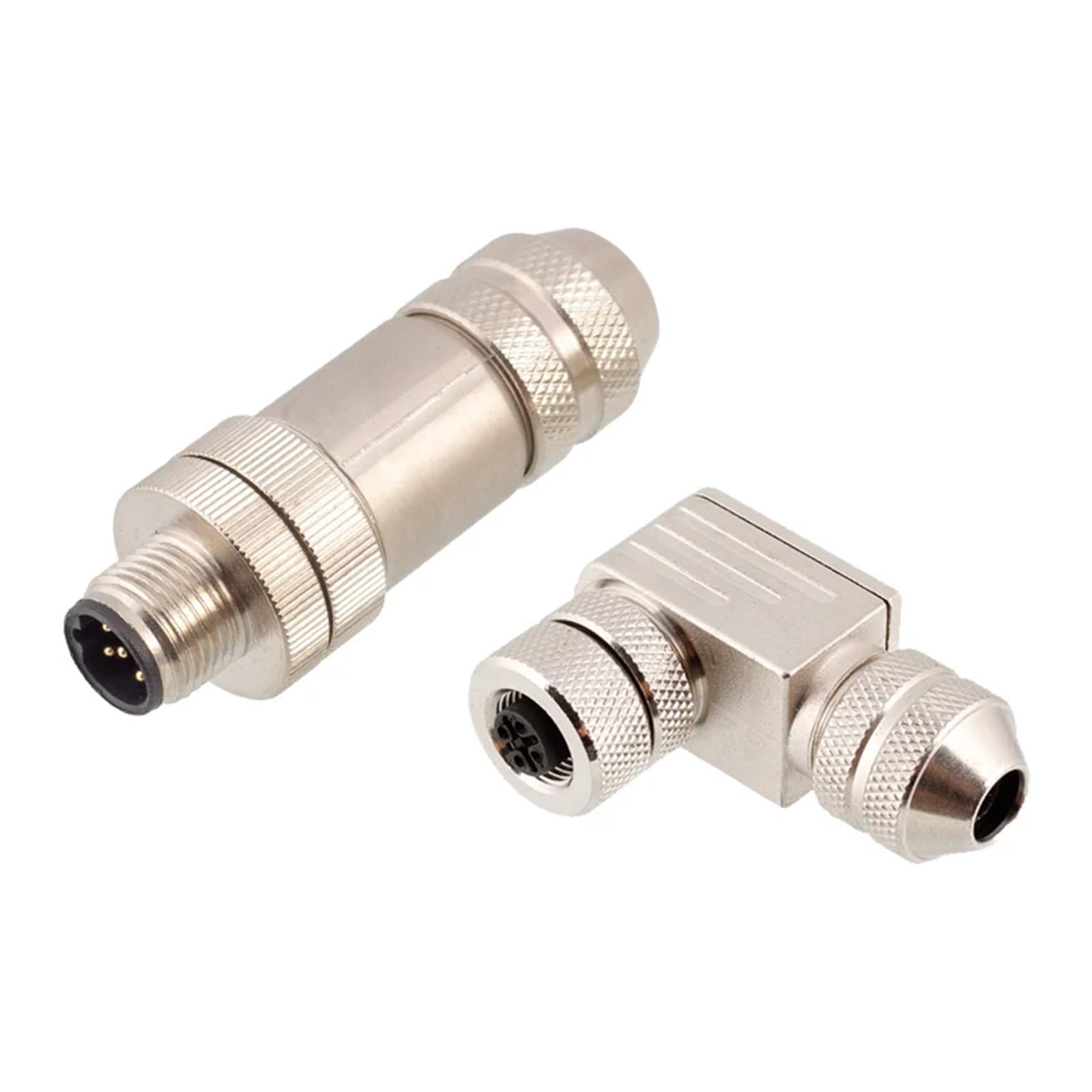 Connecteur M12 4 broches code D mâle droit presse étoupe PG7